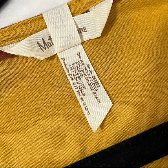 MATILDA JANE Womens Alana Wrap Dress Maxi Mustard Yellow Floral Size X-Small - Picture 7 of 7